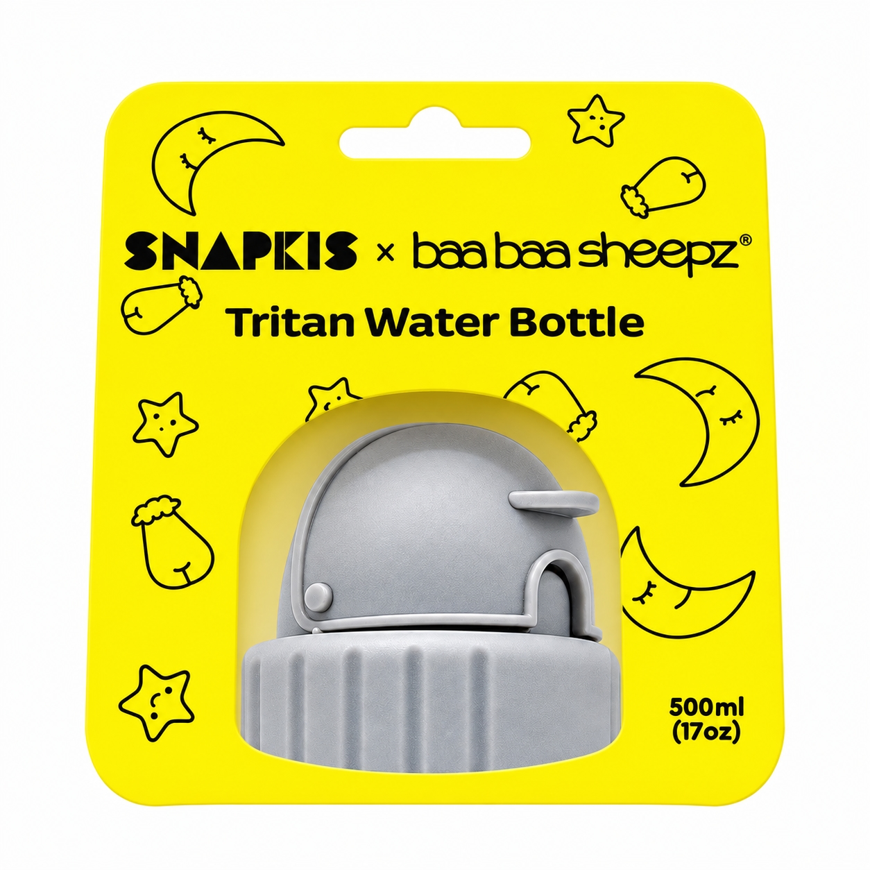 Snapkis X Baa Baa Sheepz Kids Tritan Water Bottle Sheepz image