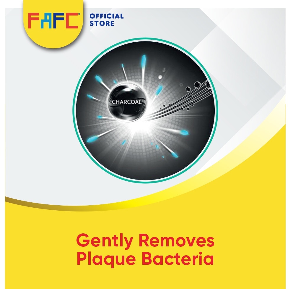 FAFC Compact Charcoal Adult Toothbrush [Buy 3 Free 2]