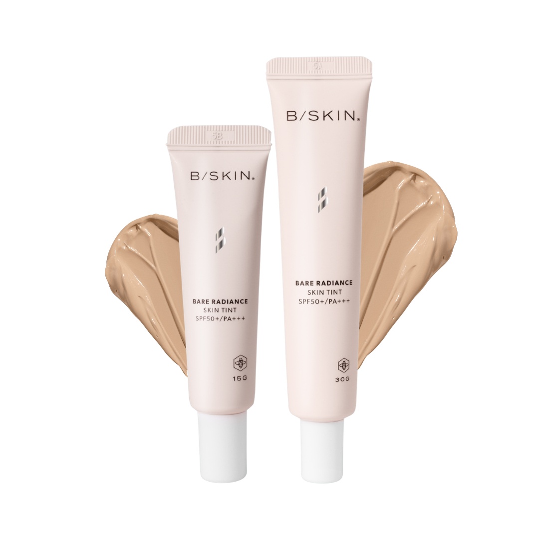 SKIN Bare Radiance Skin Tint SPF50+ PA+++ Natural Coverage Sun Protection (Cold Ivory 15g) image