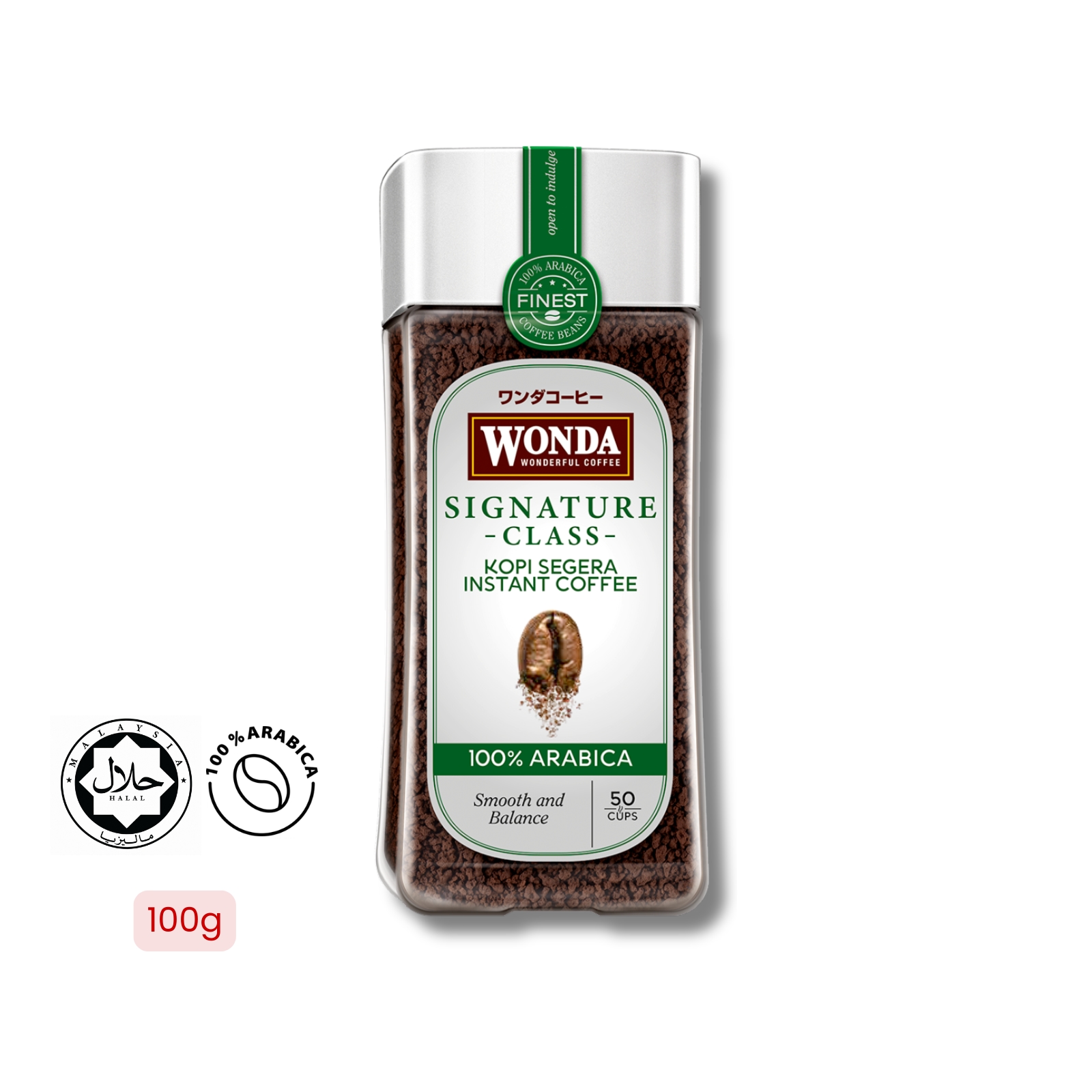 Wonda Instant Coffee Signature Class Jar 100g
