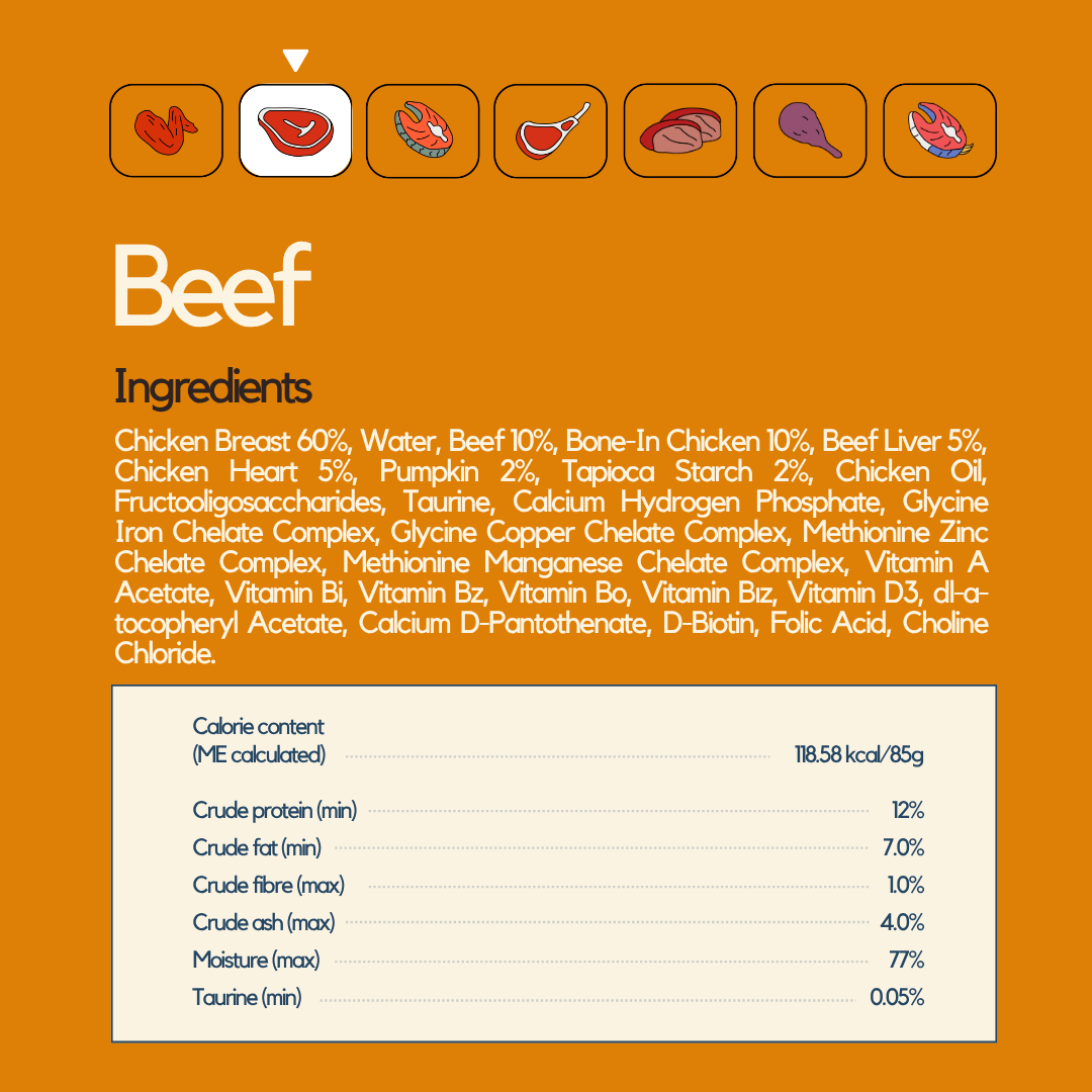 Salt Free Wet Food 85g image
