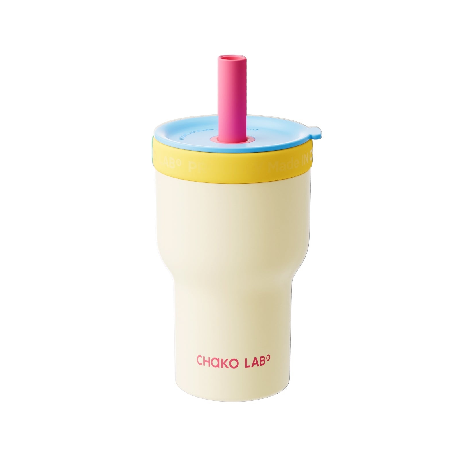 Chako Lab Pang Pang Cup Double Layer (SUS316) - Yellow Blue