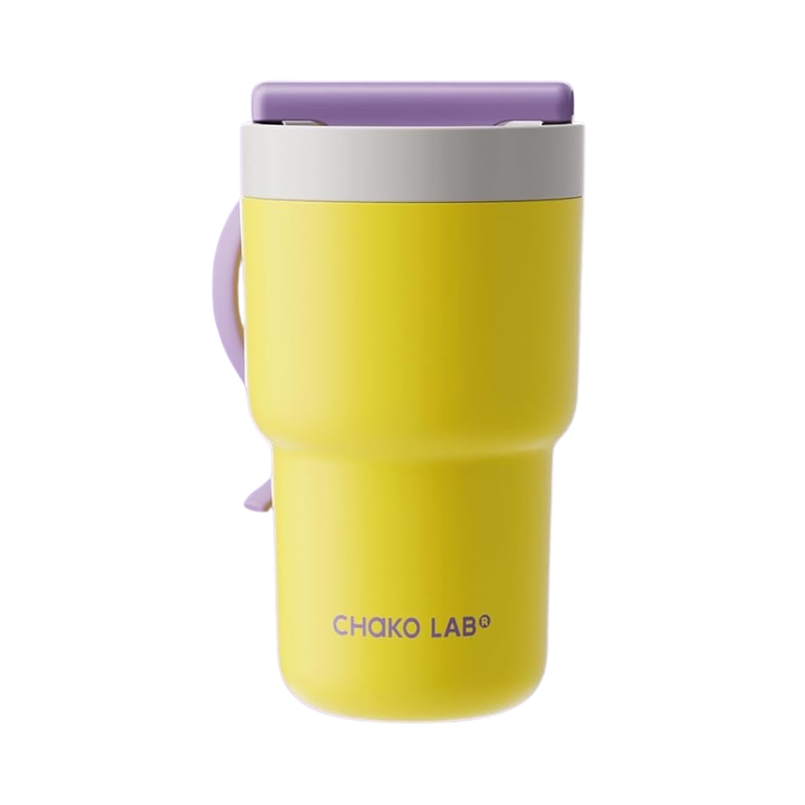 Chako Lab Rotation Cup (Ceramic) - Yellow Purple image