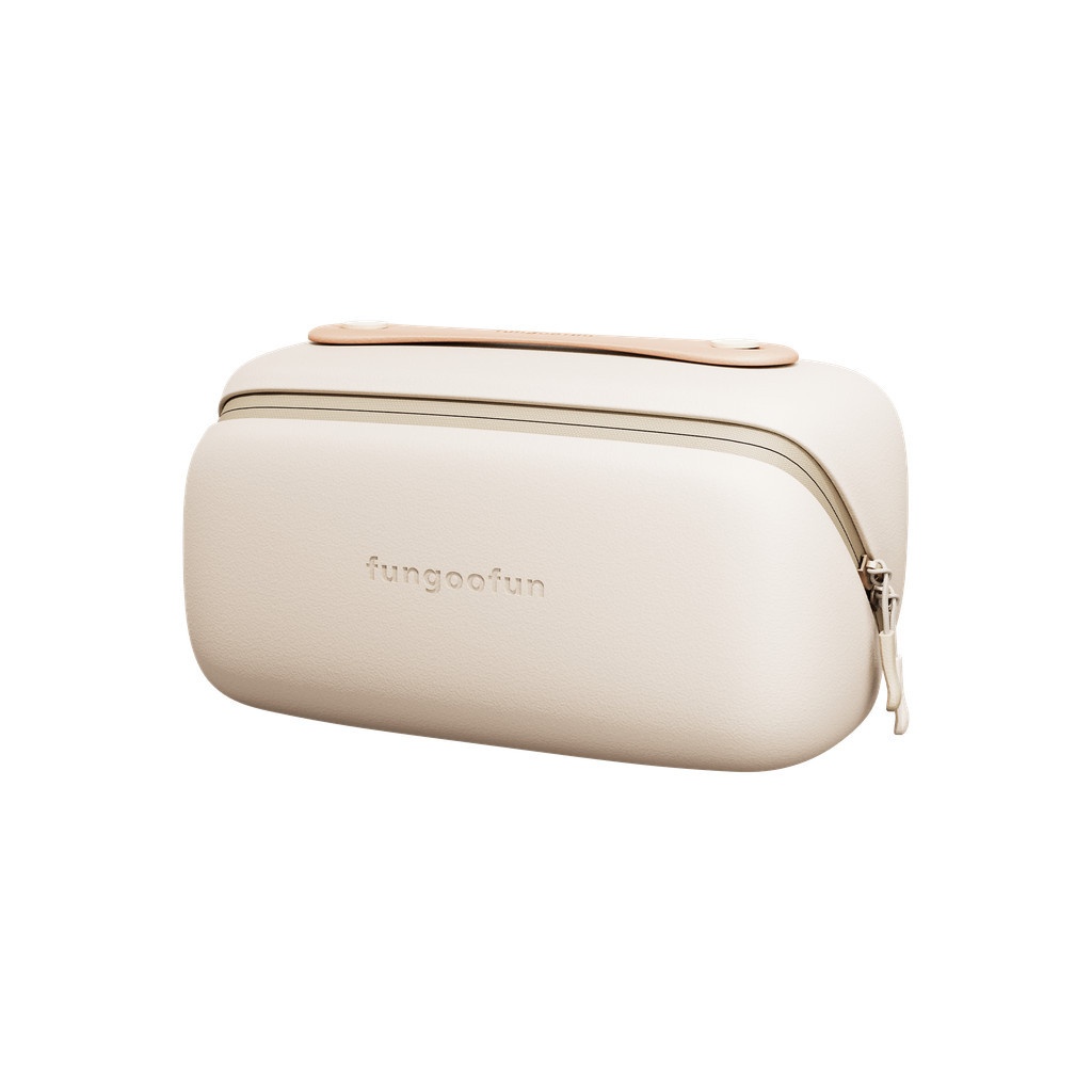 FUNGOOFUN Time Capsule Cosmetic Bag - Cream White