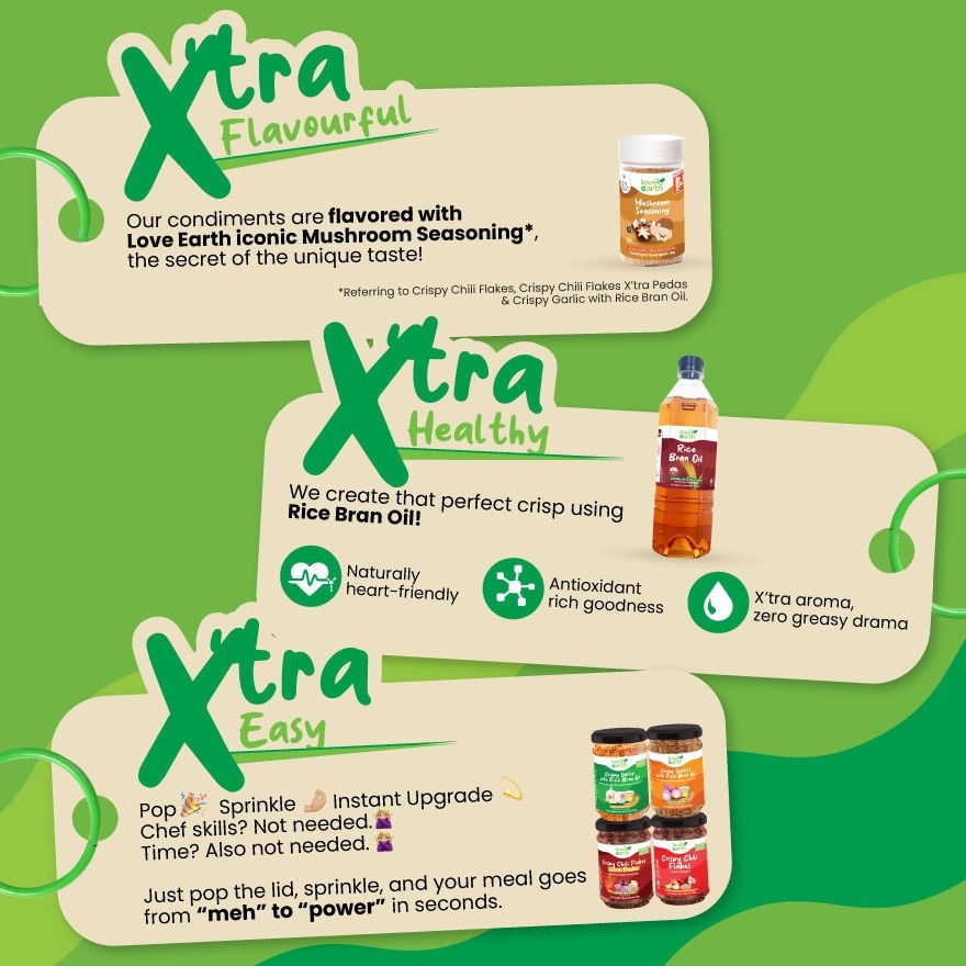 Crispy Chili Flakes Xtra Pedas 180g