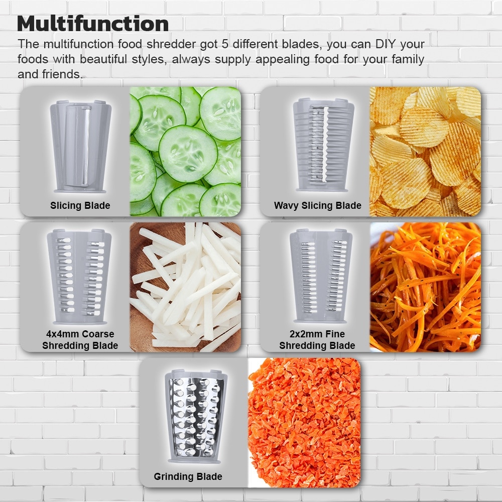 Cuoco Multifunction Rotary Food Shredder FG066