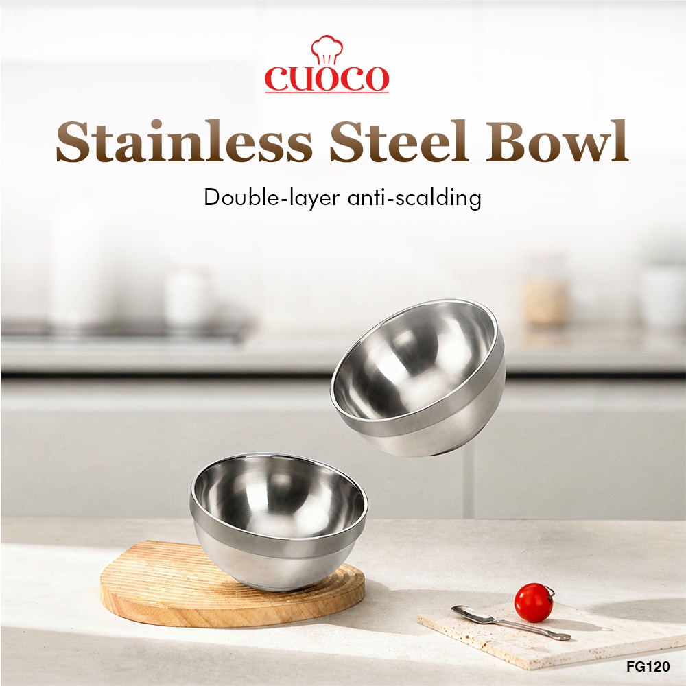 Cuoco Stainless Steel Bowl FG120
