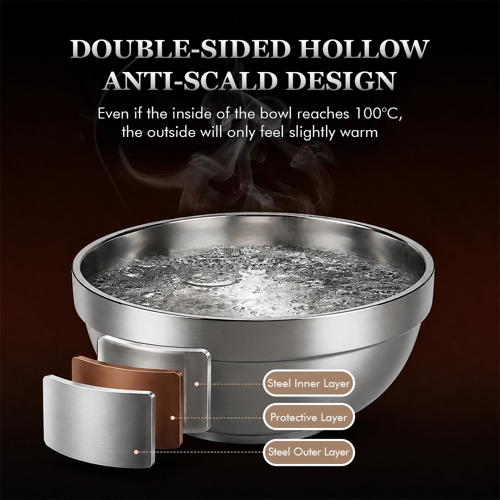 Cuoco Stainless Steel Bowl FG120