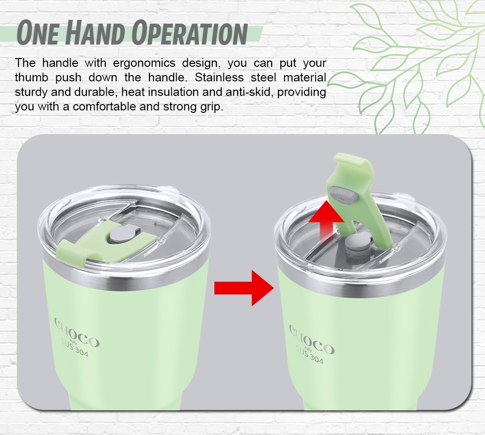 Cuoco 900ml Double 304 Stainless Steel Frozen Mug CSC030