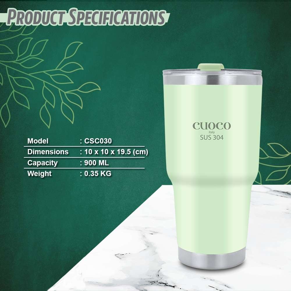 Cuoco 900ml Double 304 Stainless Steel Frozen Mug CSC030