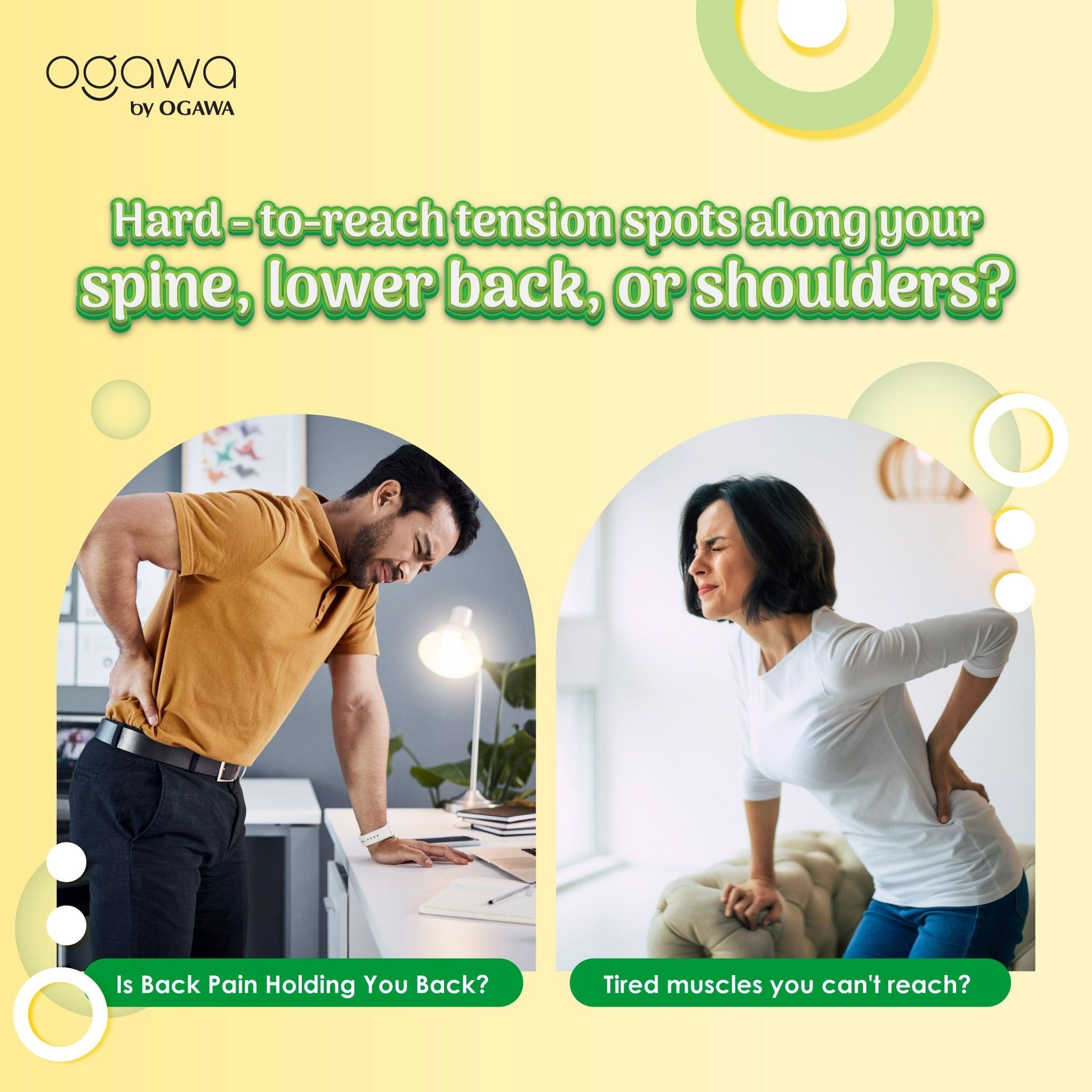 Ogawa Curve EaseX Massage Gun