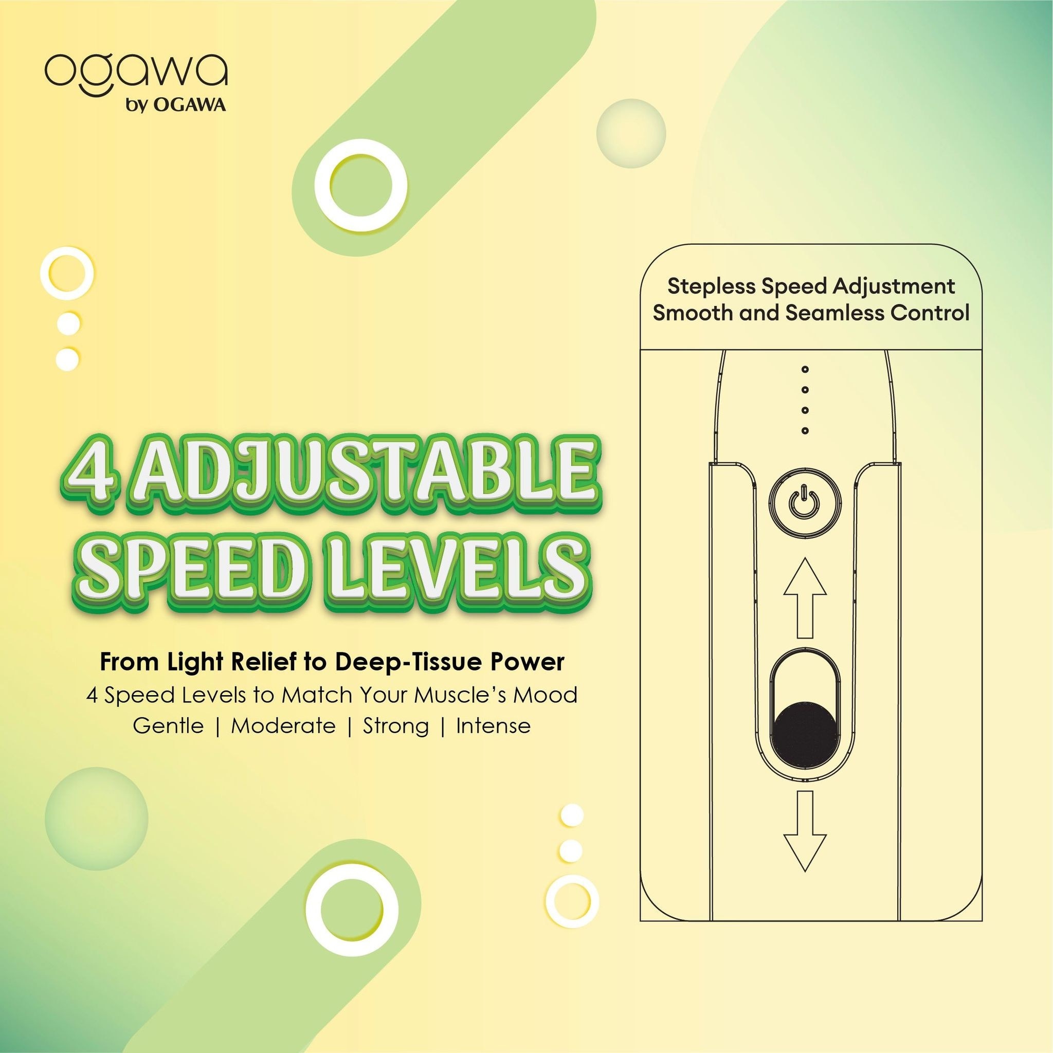 Ogawa Curve EaseX Massage Gun