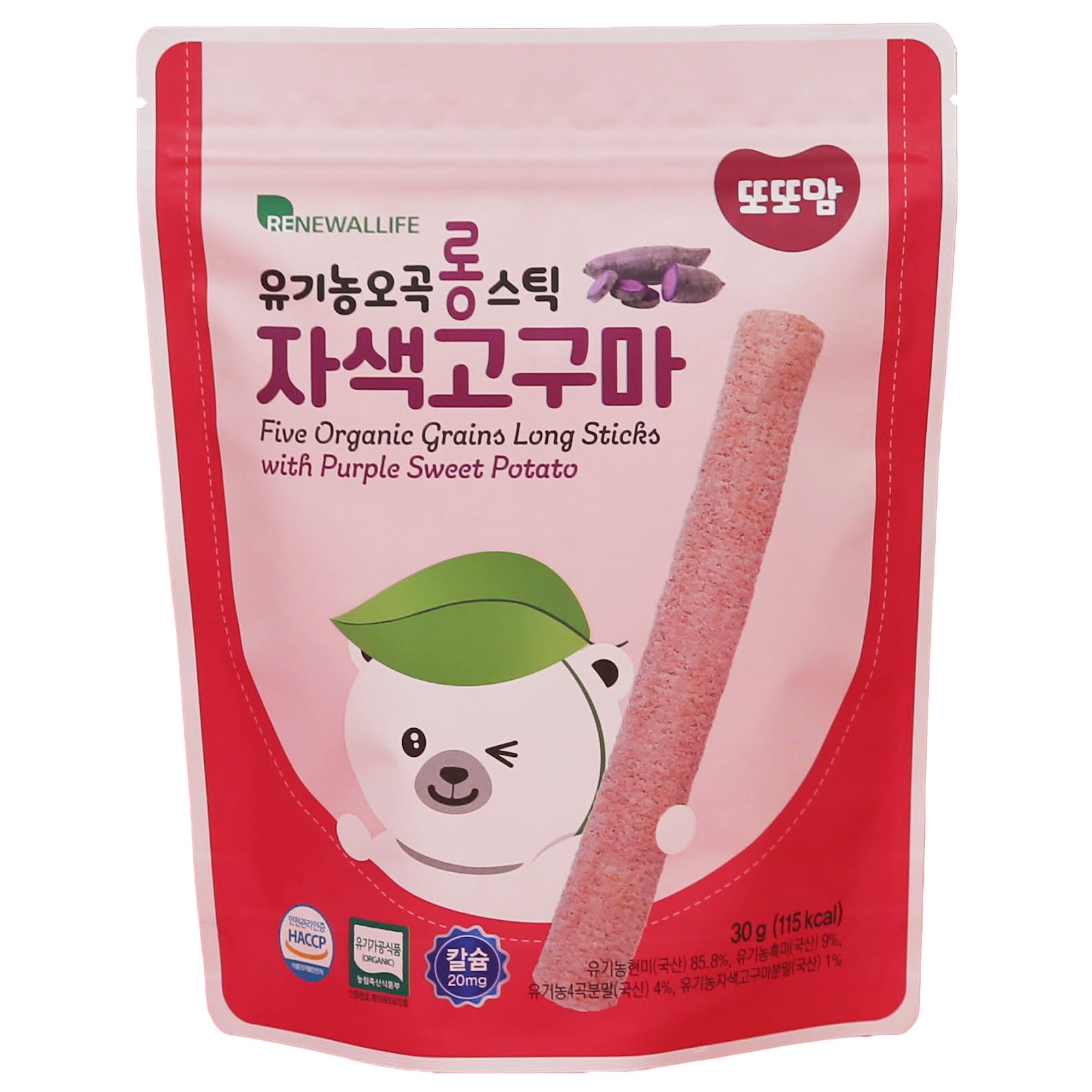 DDODDOMAM Five Organic Grains Long Stick - Purple Potato