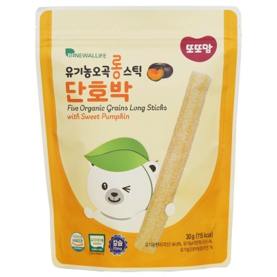 RENEWALLIFE - DDODDOMAM Five Organic Grains Long Stick - S.Pumpkin