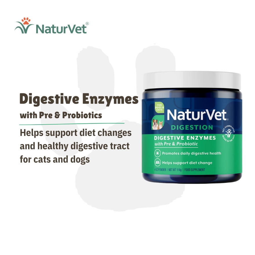 Digestive Enzymes Powder With Prebiotics and Probiotics 4Oz