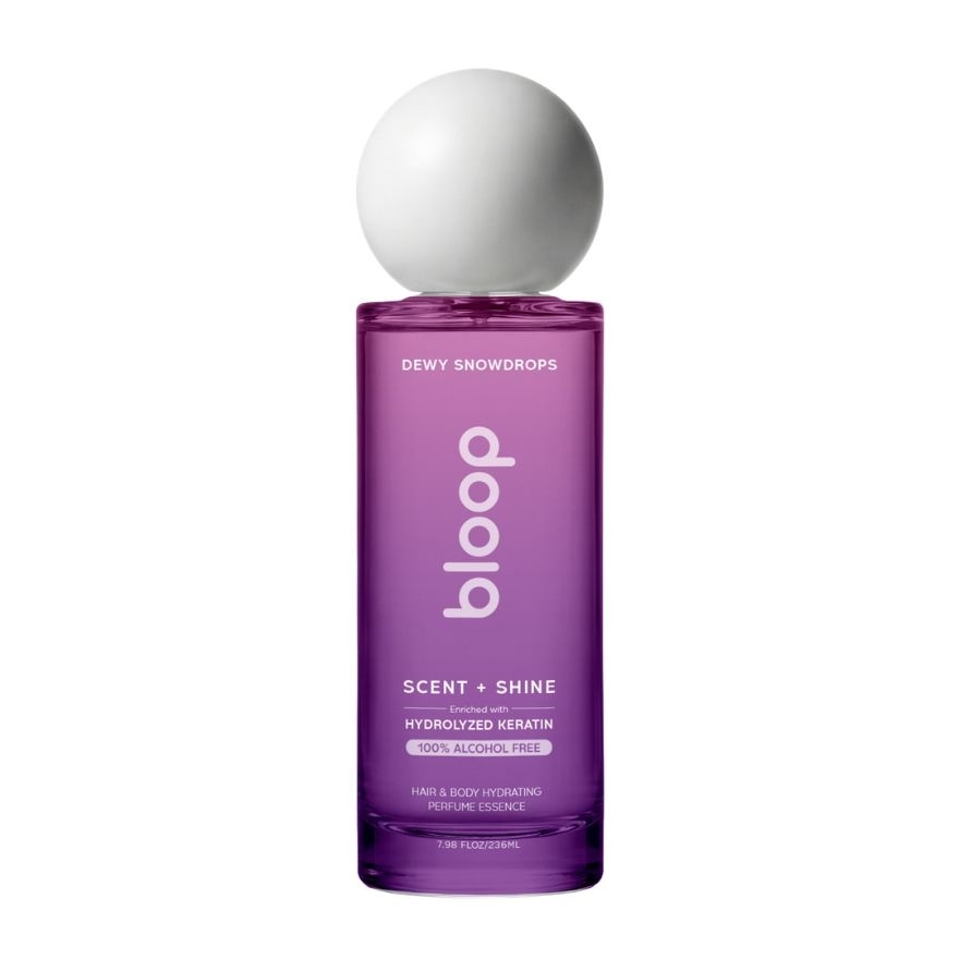 Bloop Scent & Shine Hair and Body Hydrating Perfume Essence Dewy Snowdrops