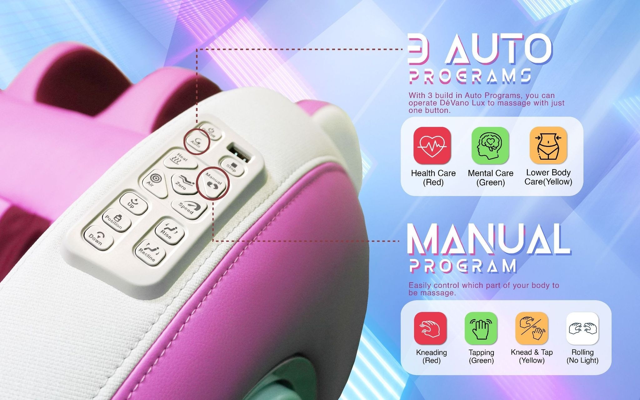 DeVano Lux Massage Sofa GT9900RP