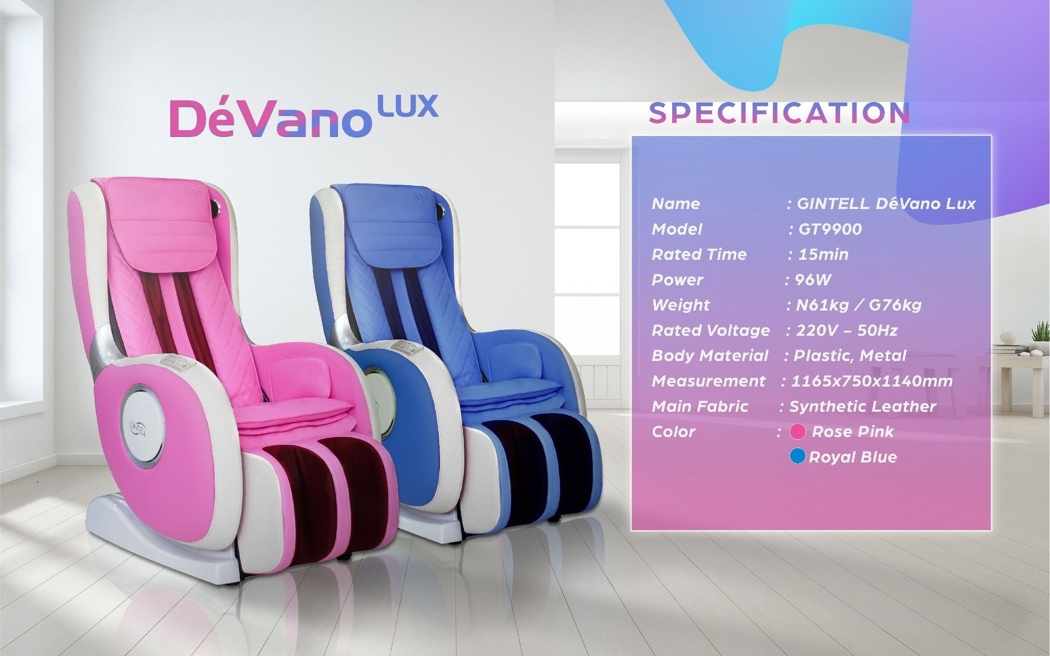 DeVano Lux Massage Sofa GT9900RP