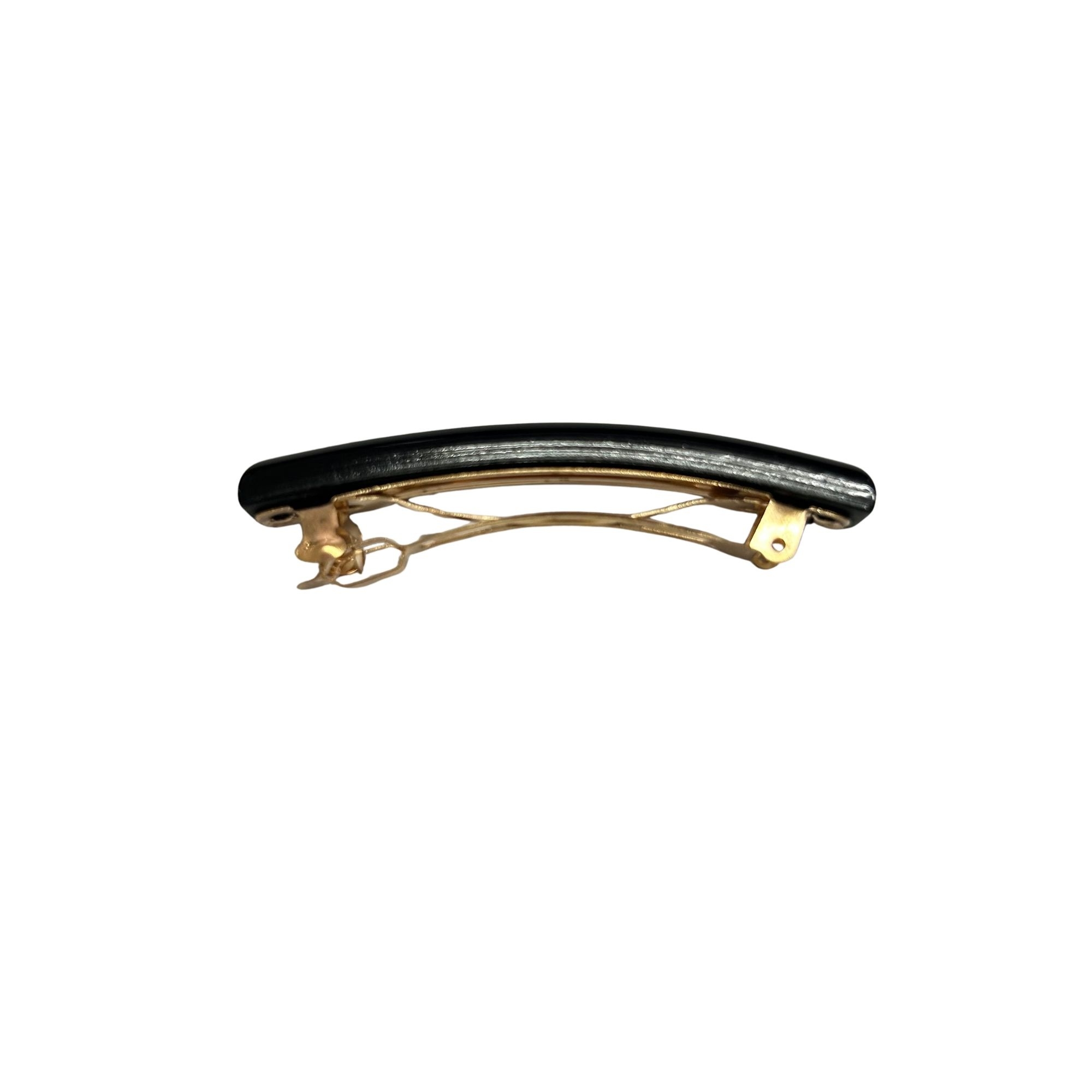 EA0023 BLACK GOLD HAIR SPRING WITH MARK D