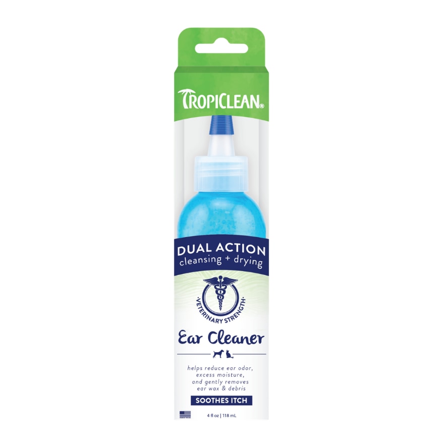 Dual Action Ear Cleaner For Dogs & Cats