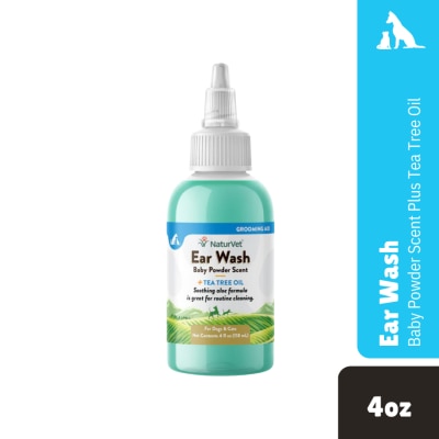 NATURVET - Ear Wash Liquid 4Oz