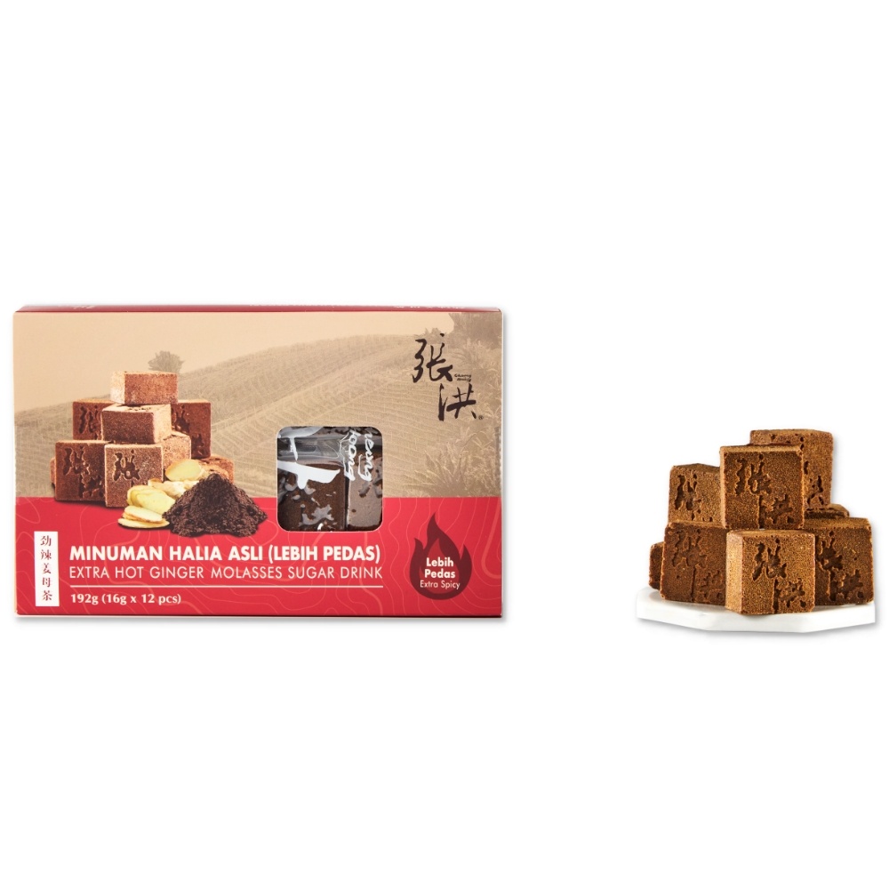 Extra Spicy Ginger Molasses Sugar Drink 16G X 12 Pieces image