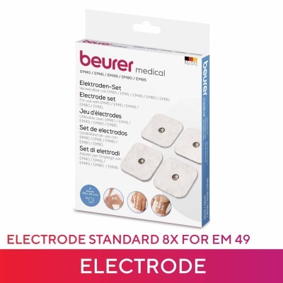 BEURER - Beurer Electrode Standard 8X For EM49