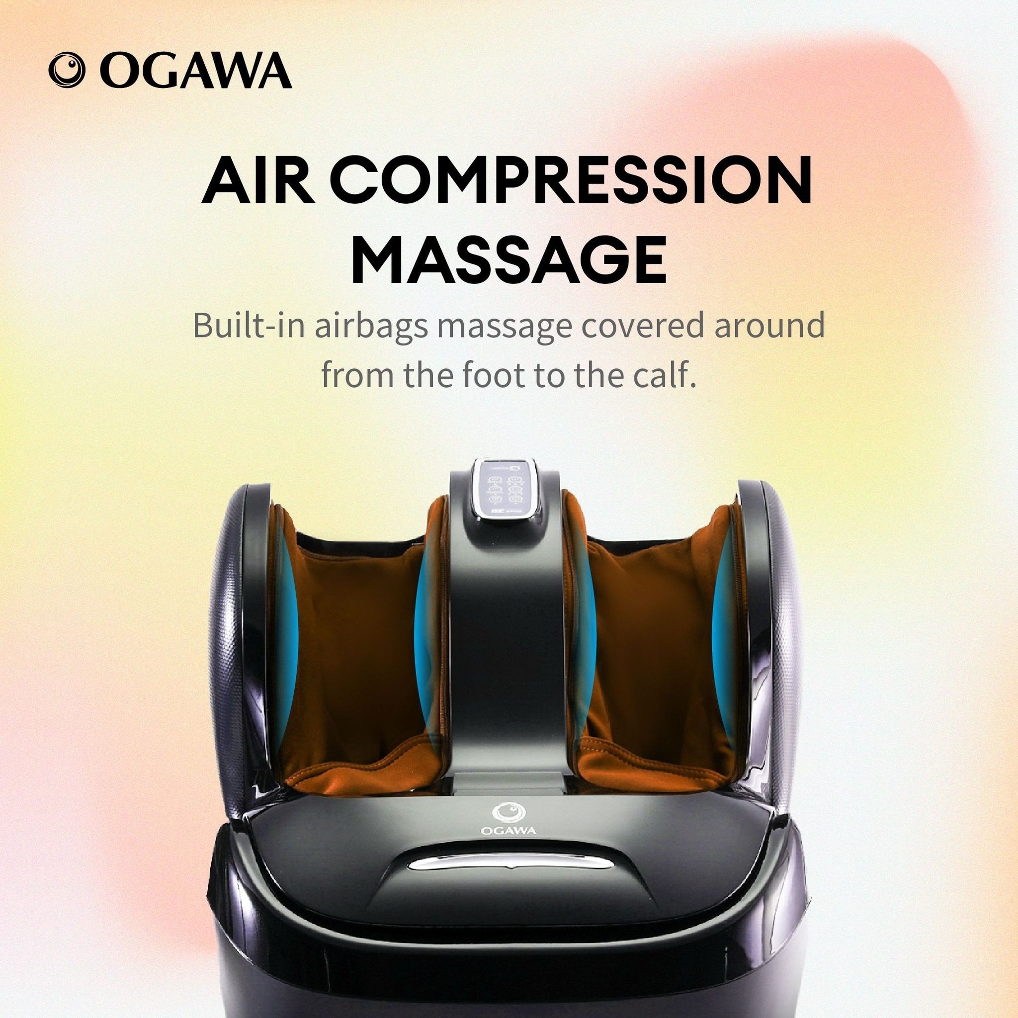 Ogawa EliteX 3D Foot Reflexology / Foot Massager (Orange)