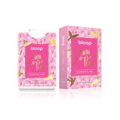 BLOOP Pocket Fragrance Mist Faith Hope Live