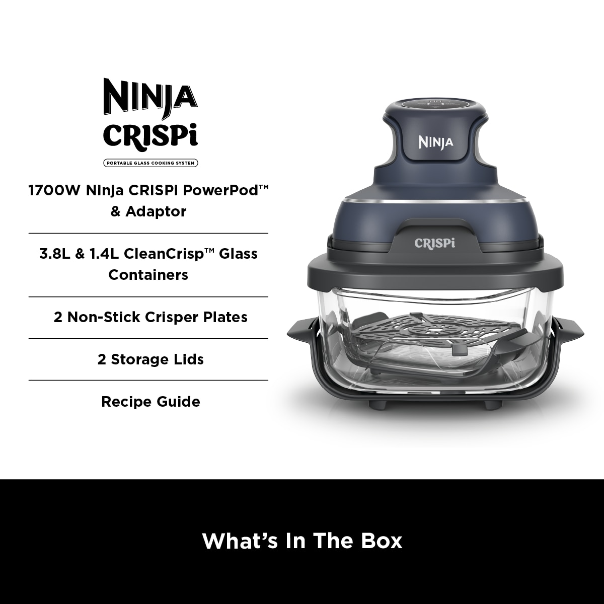 NINJA CRISPI PORTABLE AIR FRYER FN101SMST