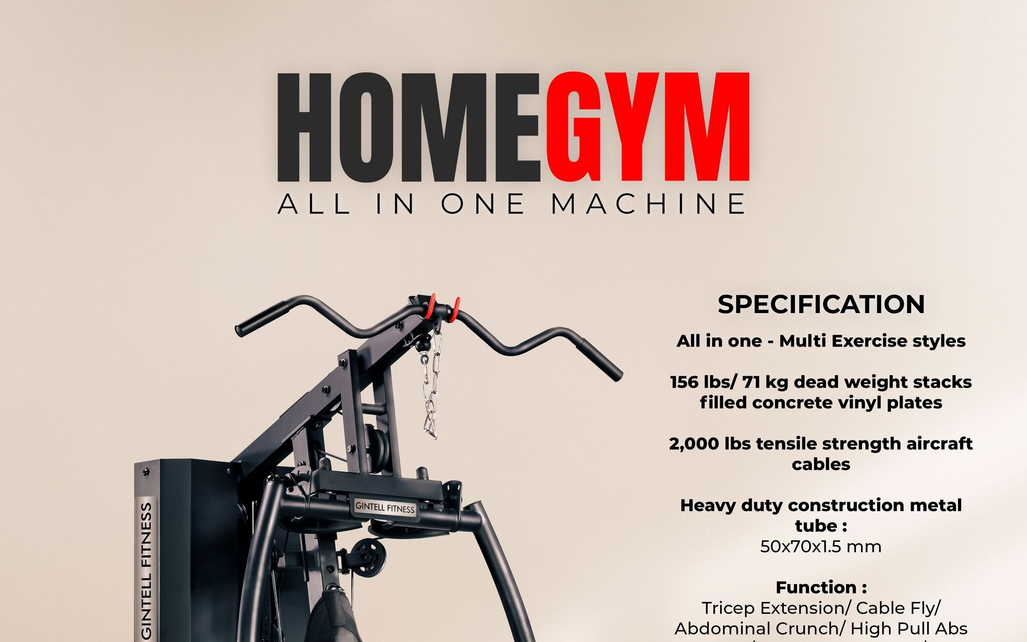 GINTELL HomeGym FT101