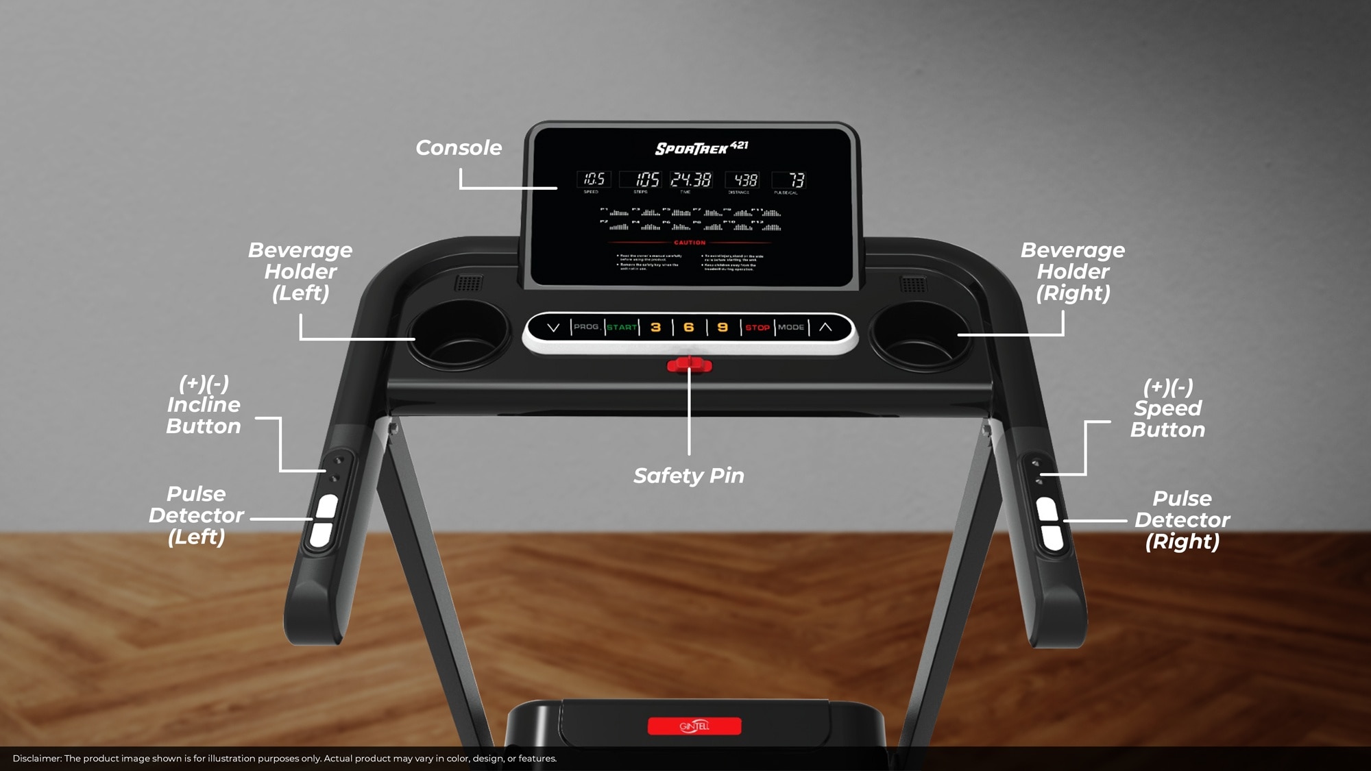 GINTELL Sportrek 421 Treadmill FT421