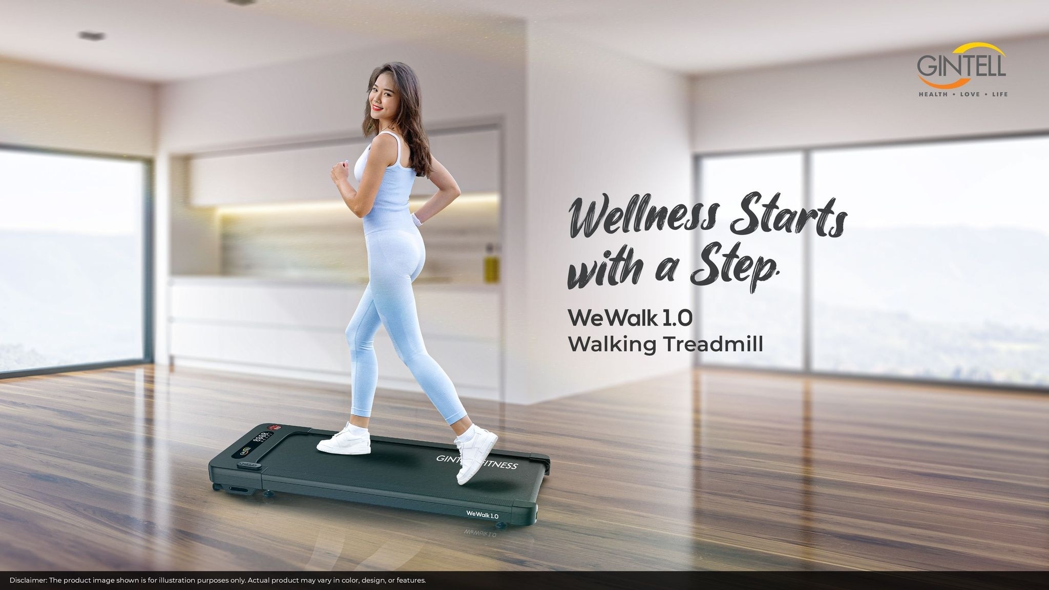 GINTELL WeWalk 1.0 Walking Pad FT498