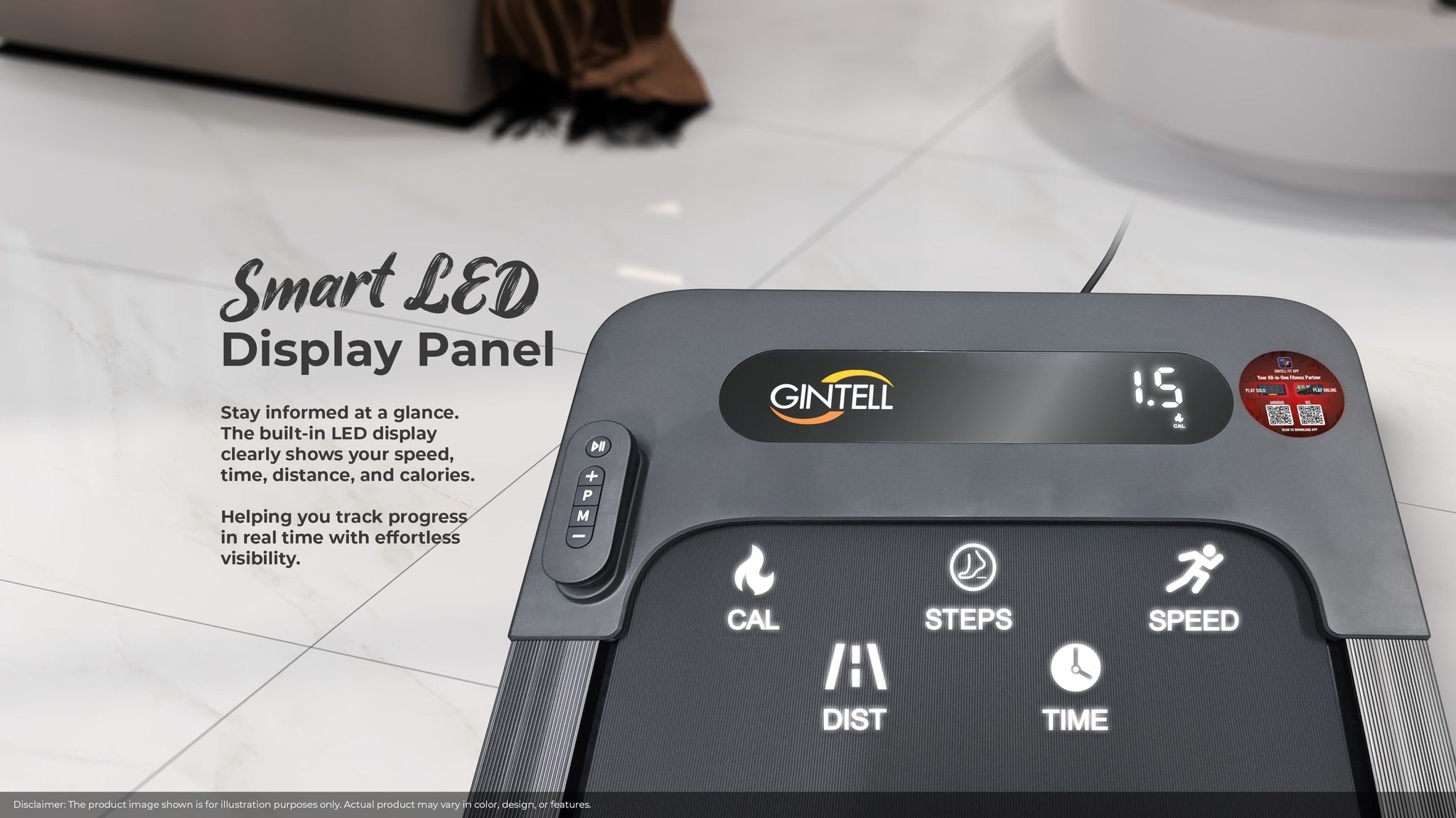 GINTELL WeWalk 1.0 Walking Pad FT498