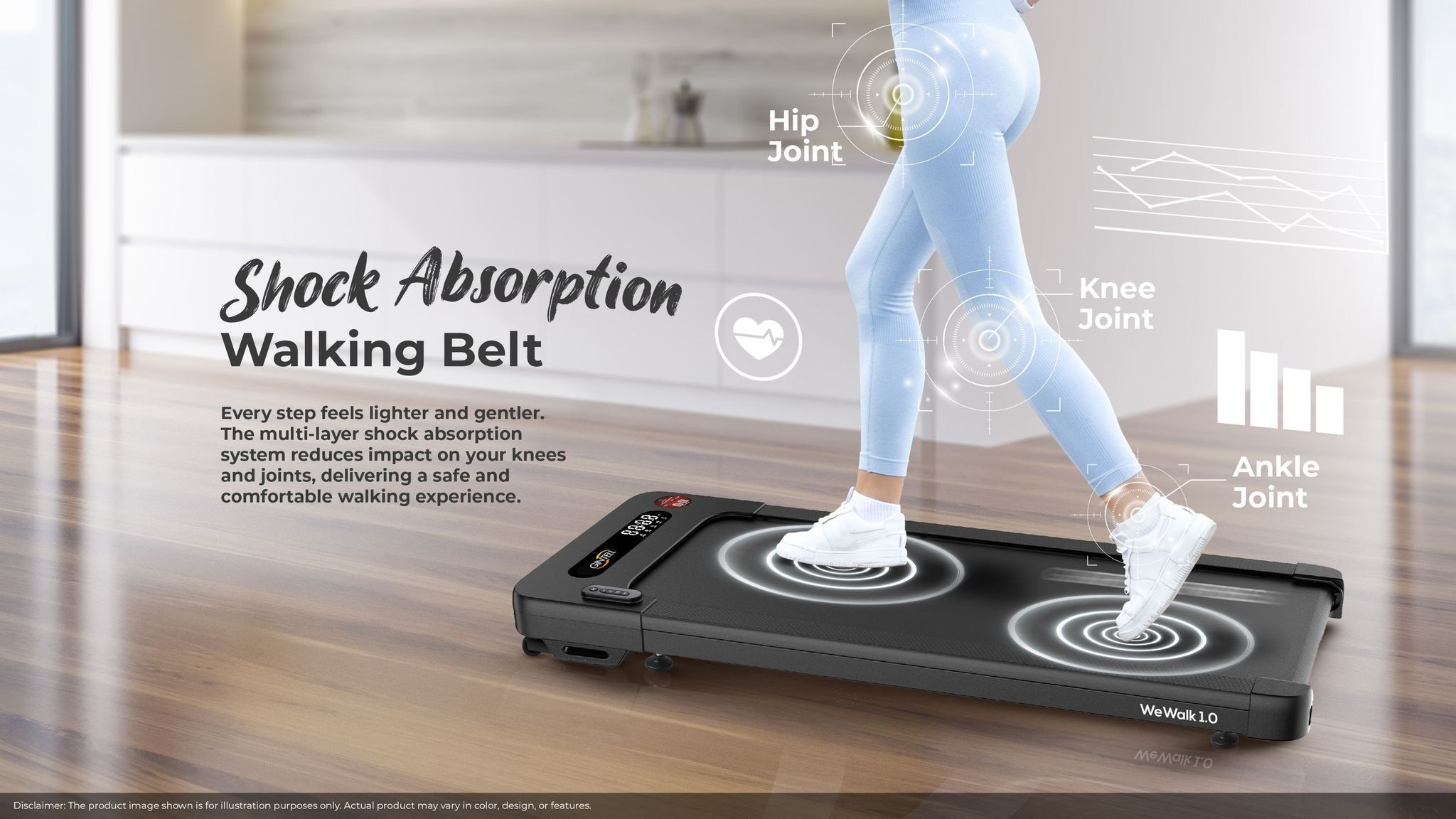 GINTELL WeWalk 1.0 Walking Pad FT498