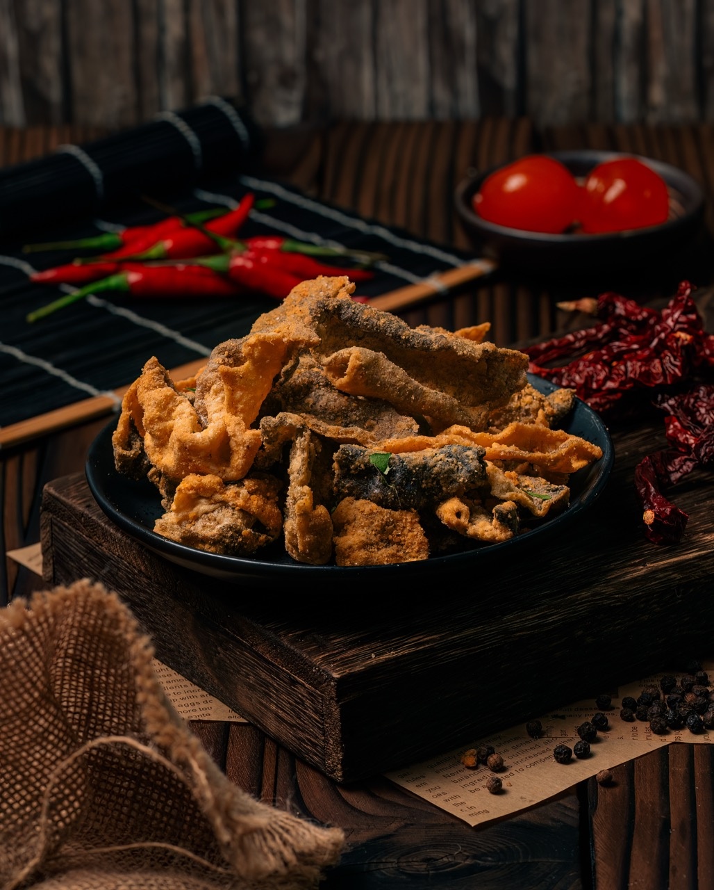 Crusty's Mala Fish Skin with Salted Egg 80g image