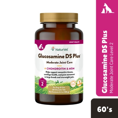 NATURVET - Glucosamine DS Plus Tabs 60s