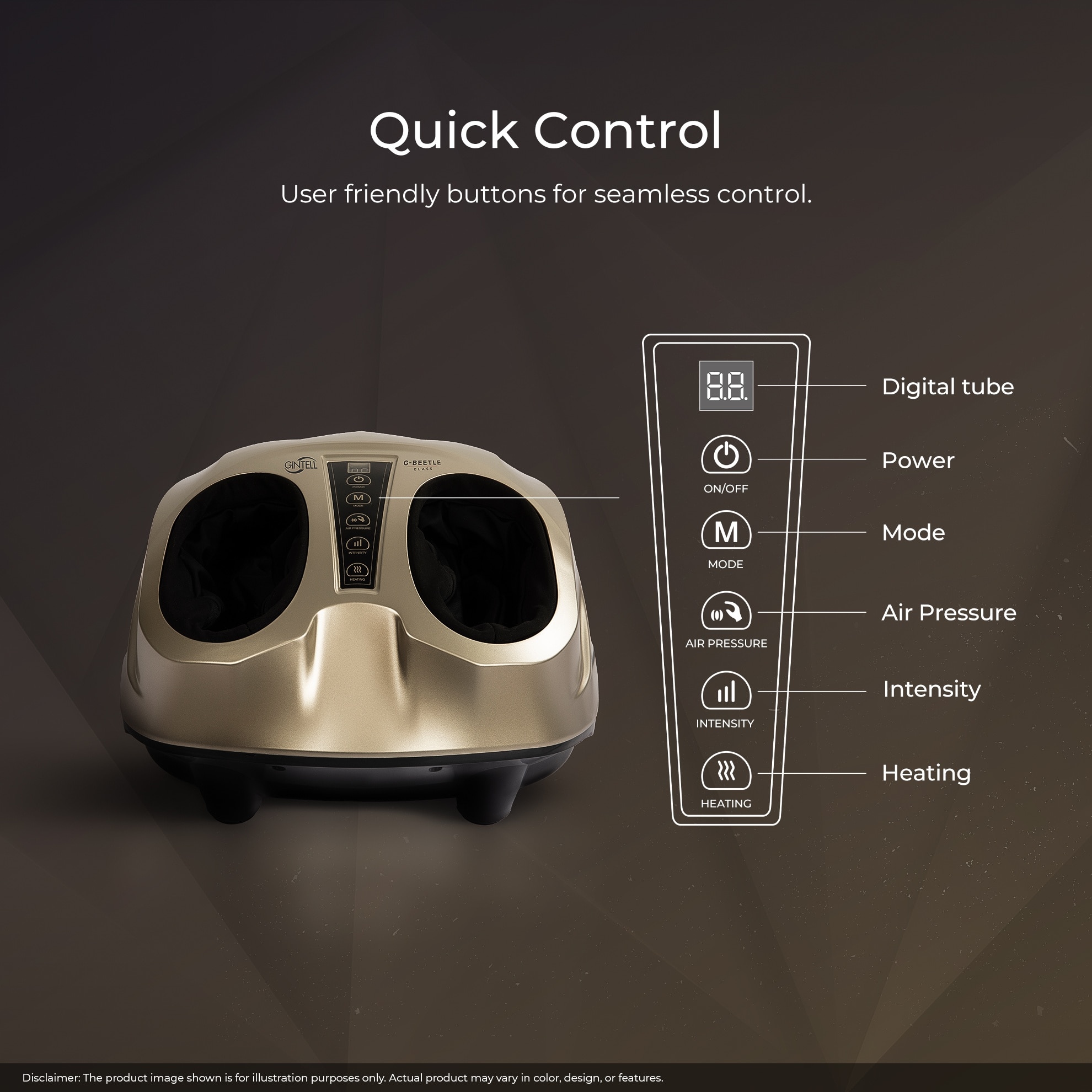G-Beetle Class Foot Massager