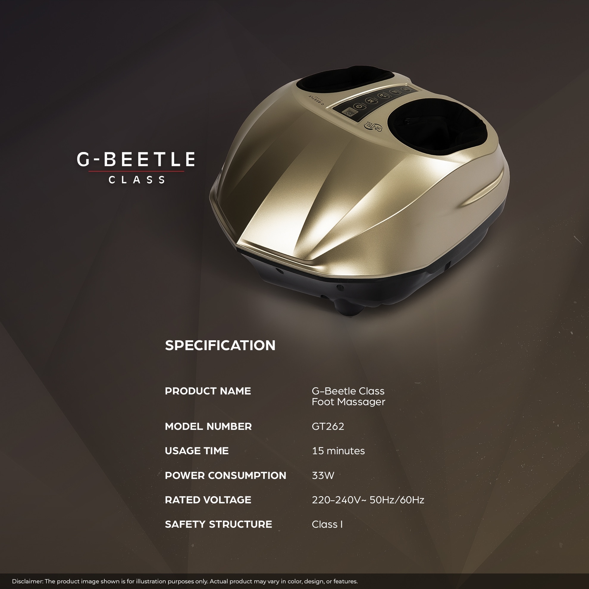 G-Beetle Class Foot Massager