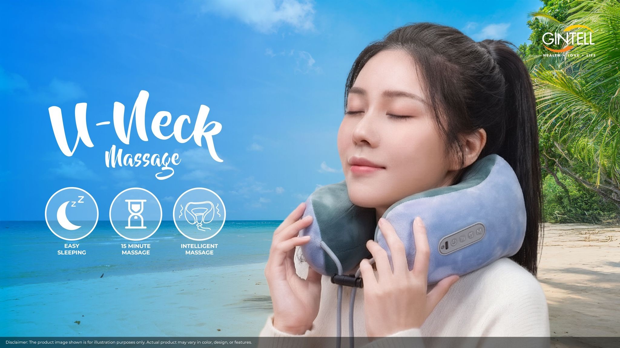 [New Arrival] GINTELL Neck Pillow GT631