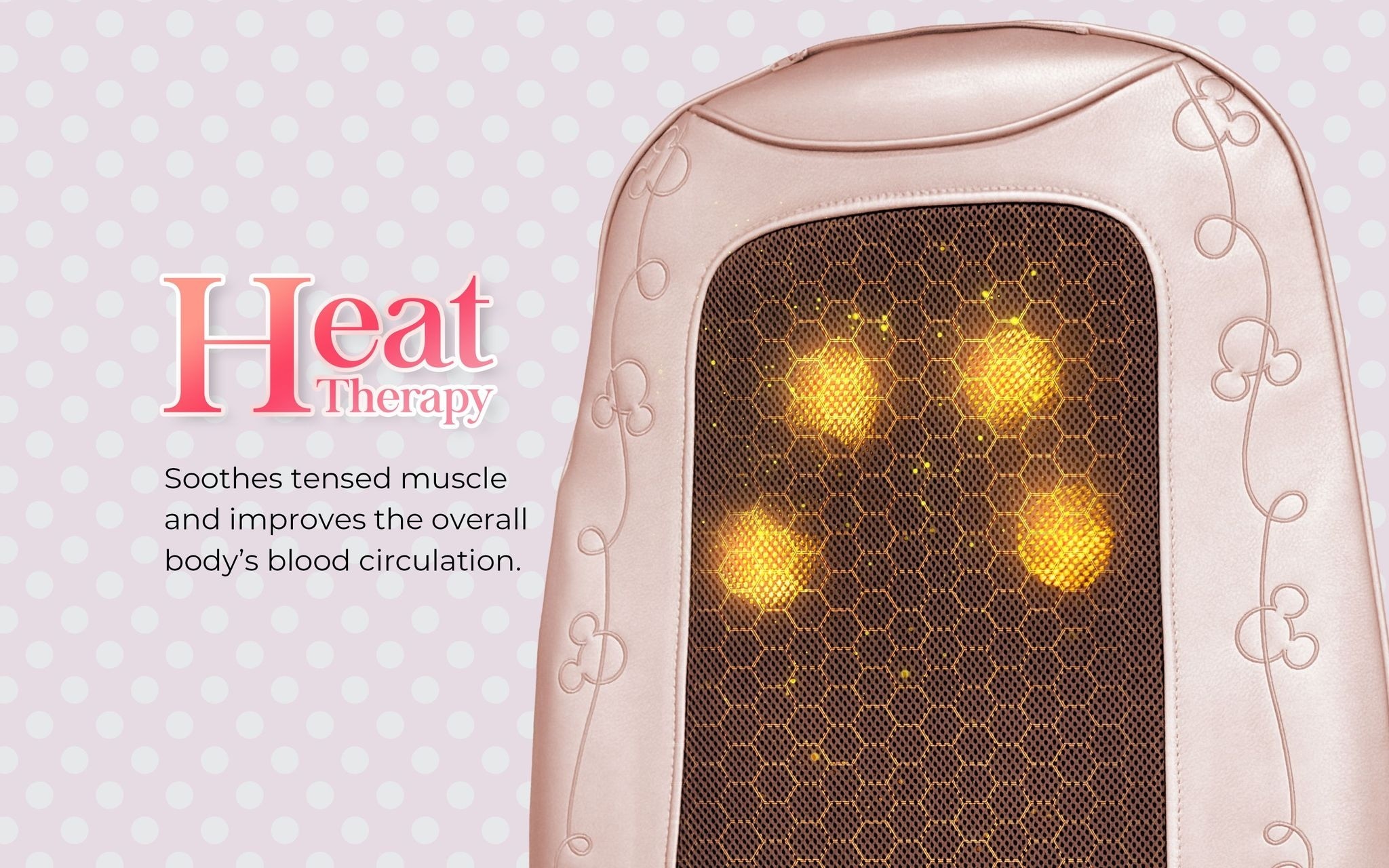 GINTELL Minnie Mouse Massage Cushion GT653MN