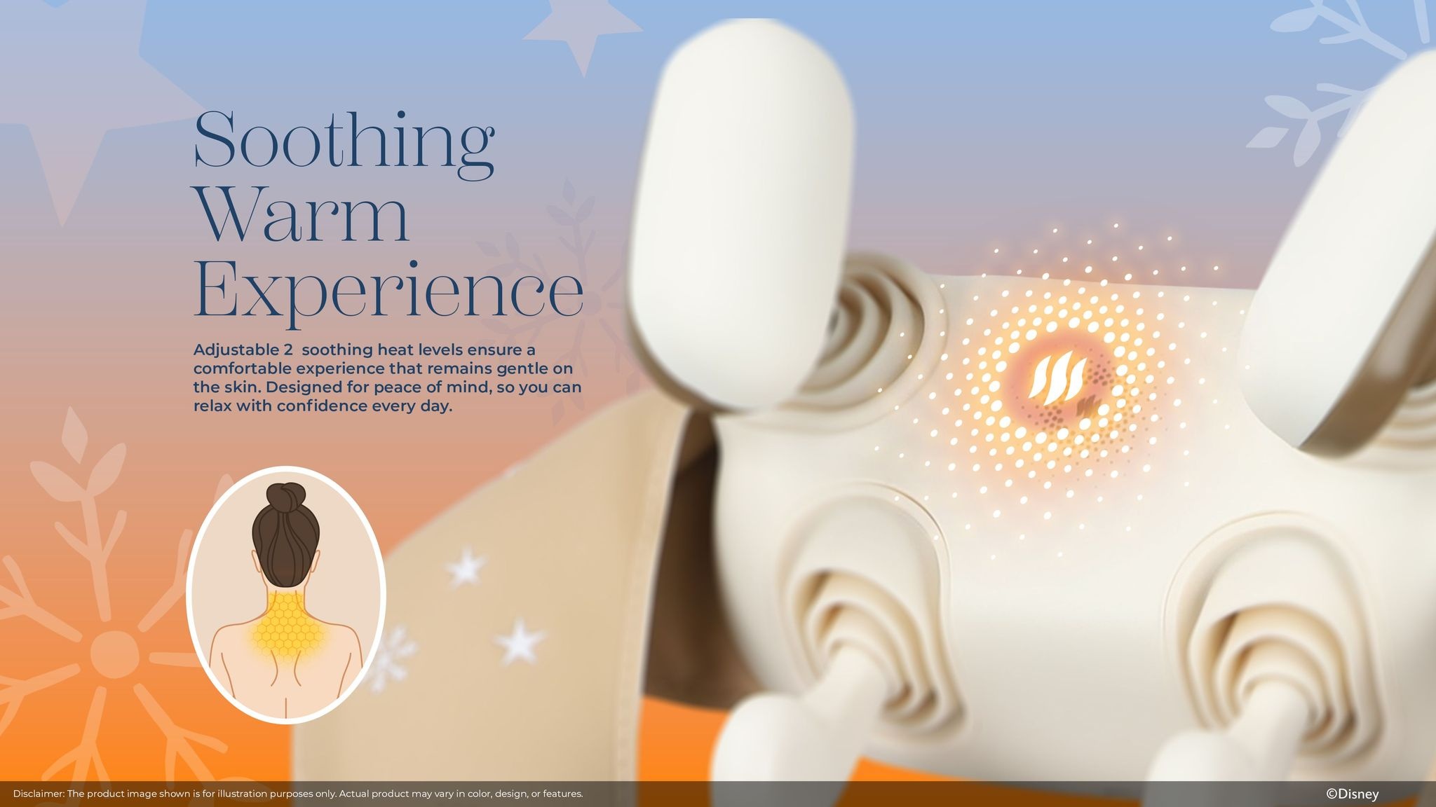 Disney Olaf Neck and Shoulder Massager GT670