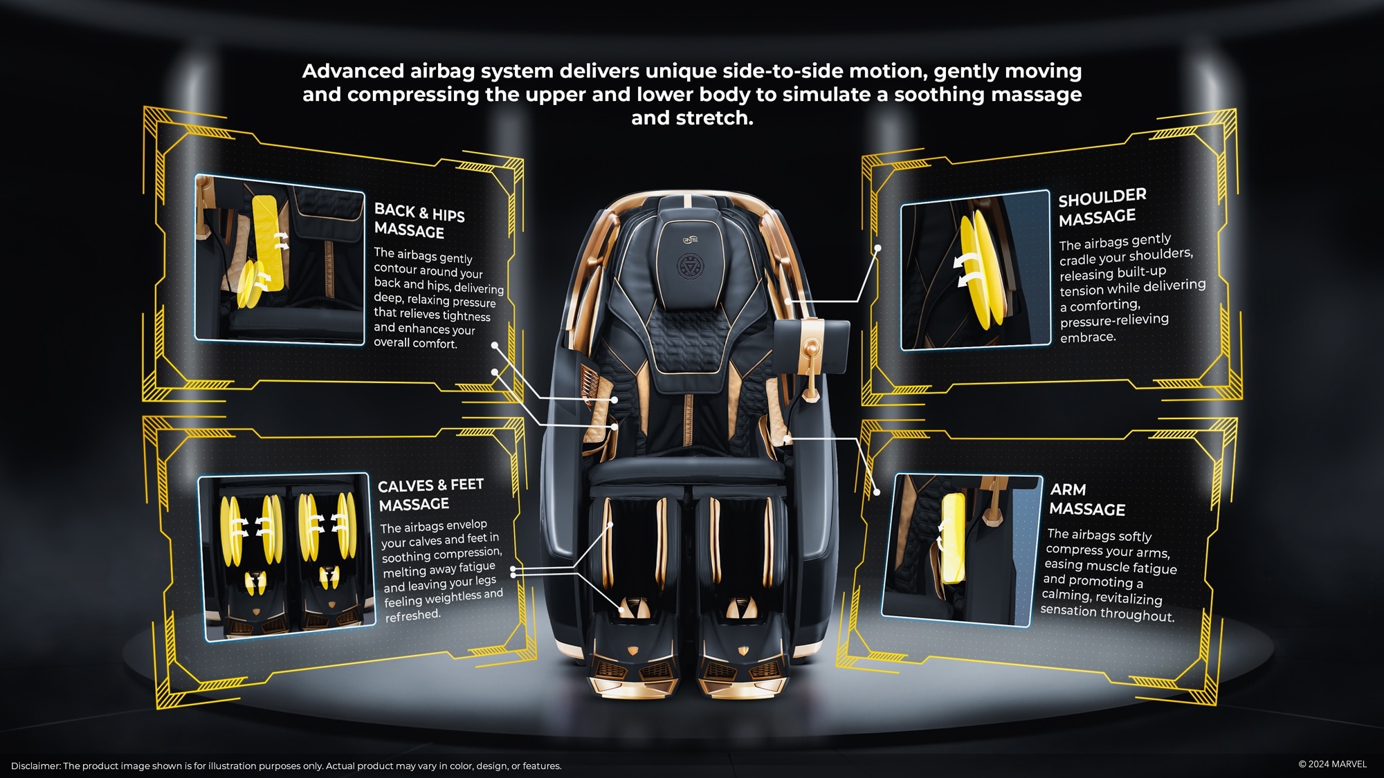GINTELL Iron Man Massage Chair (RM) GT9099MAXXRM