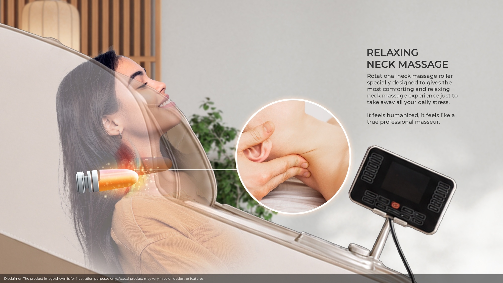 [NEWLY LAUNCHED]  GINTELL B-Bravo Light Brown Massage Chair GT9850LB image