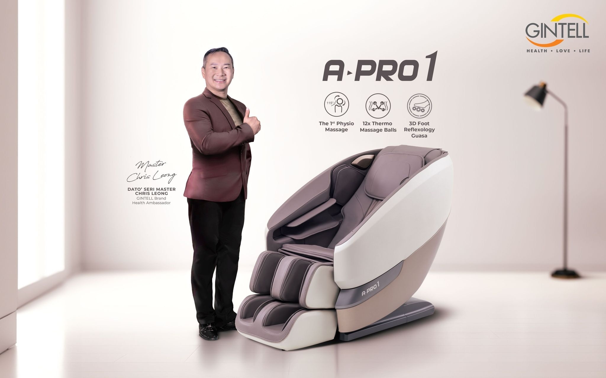 A Pro 1 Massage Chair GT9856GB