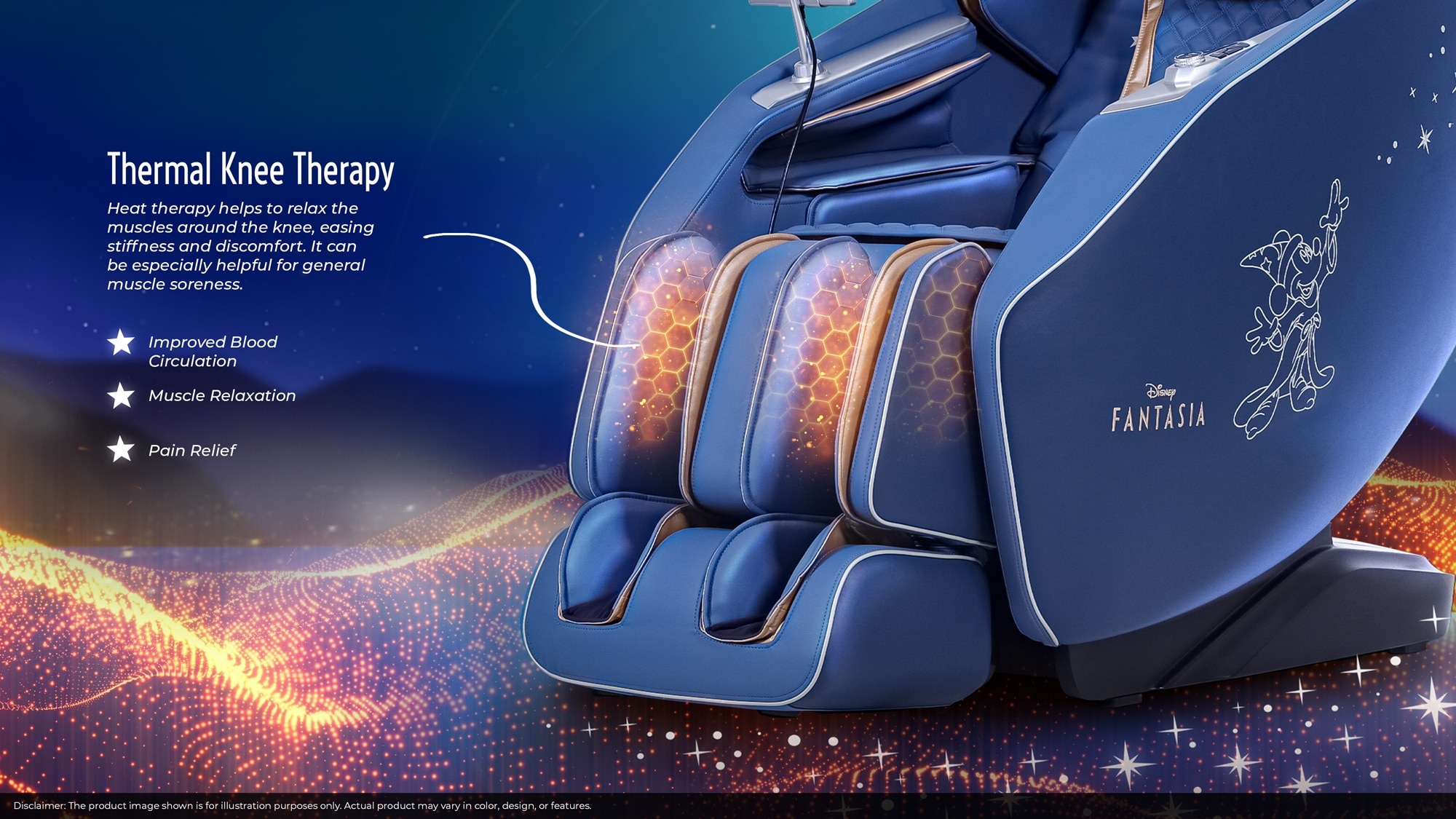 GINTELL Mickey Fantasia Massage Chair GT9885MK