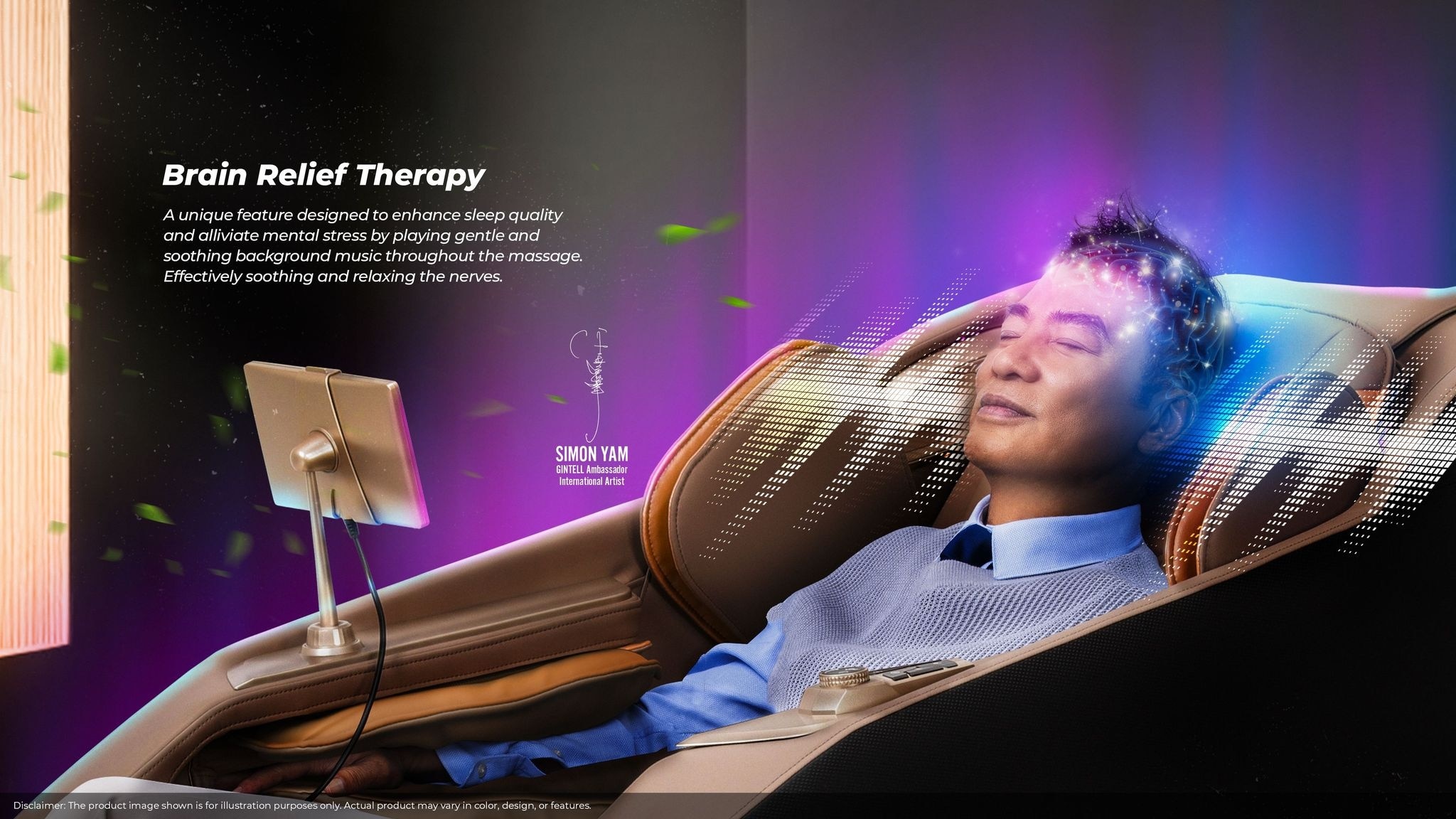 GINTELL S5 Pro Massage Chair (Black Brown) GT9885BB