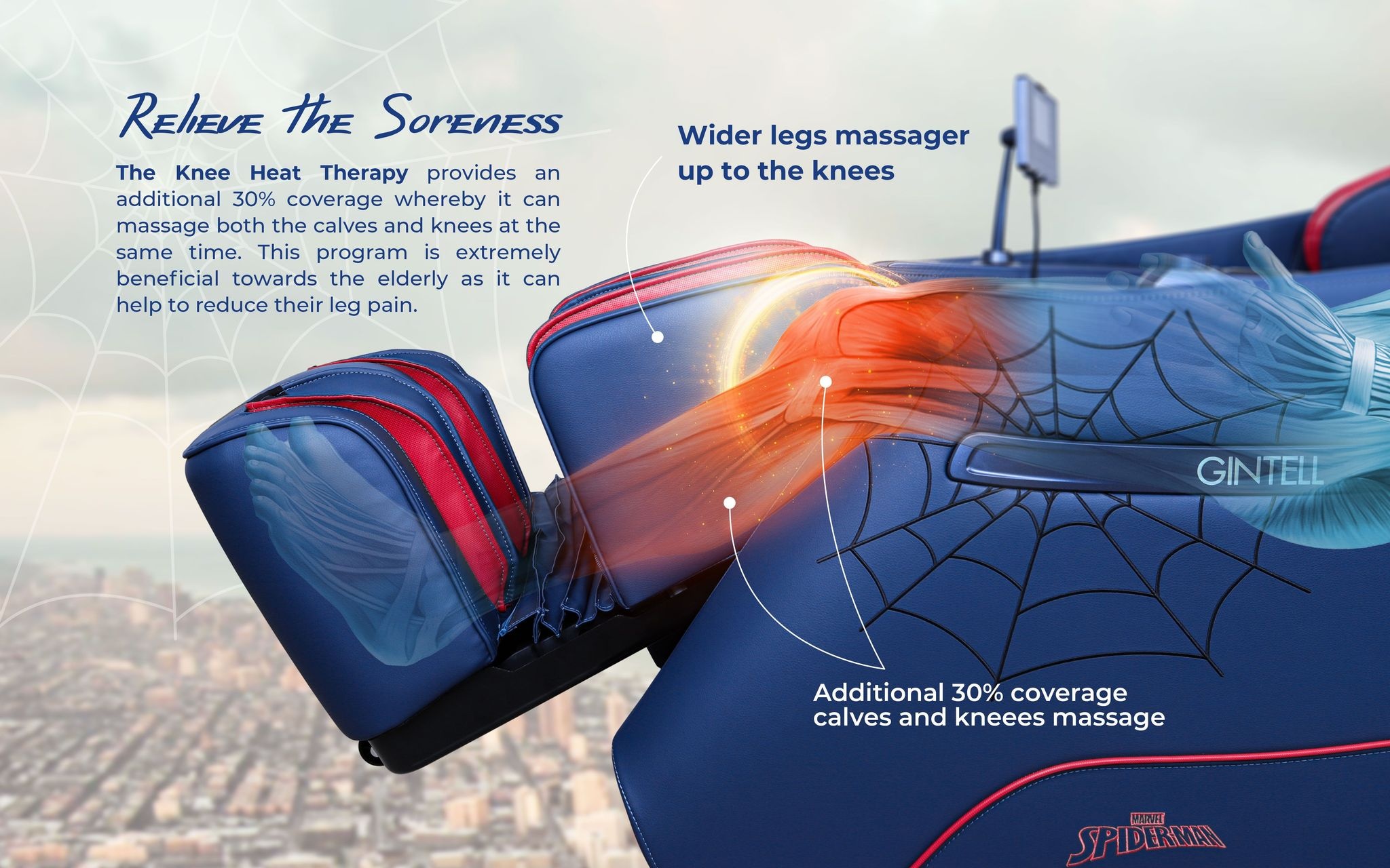 Spider Man Massage Chair GT9955SPM