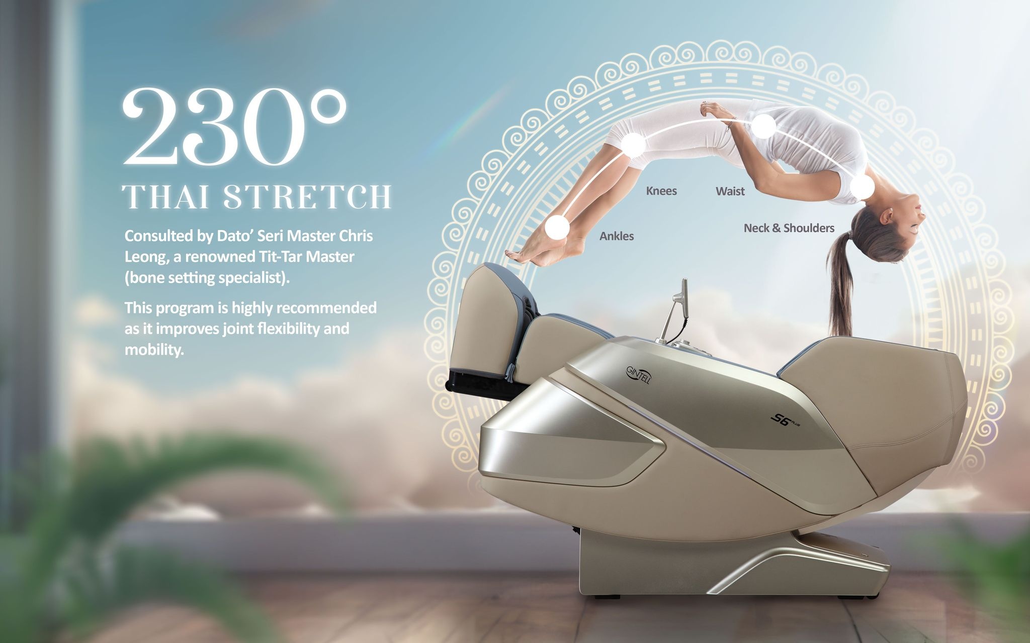 S6 Plus 8 Hands Wellness Chair GT9986GG