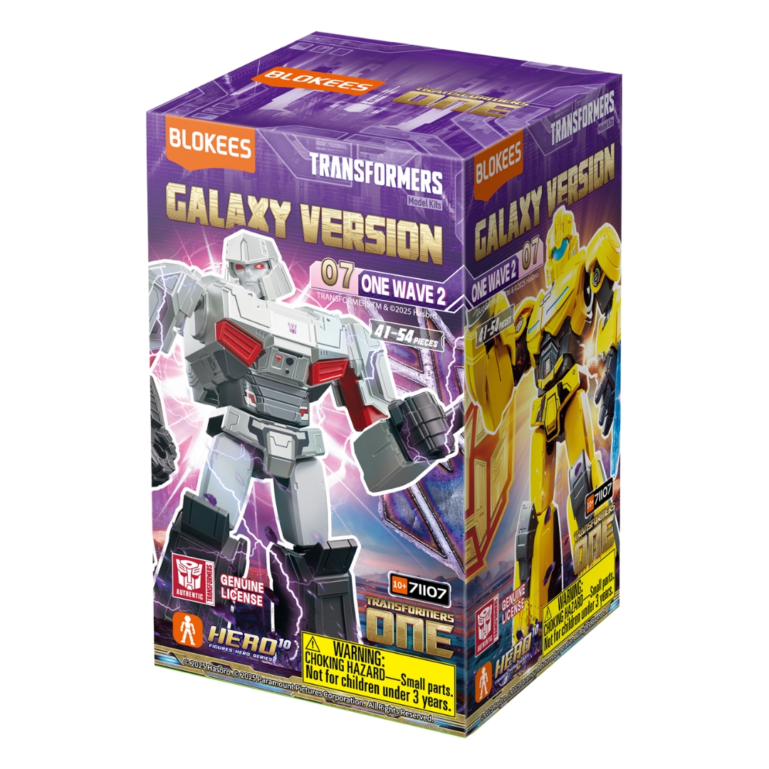 COMPLETE SET BLOKEES TRANSFORMERS GV 07 ONE WAVE 2 (71107) image